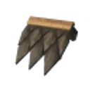 Shingle Roof Ridge 45° icon