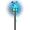 Standing Blue-burning Iron Torch icon