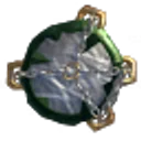 Black Metal Shield icon