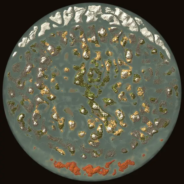 World map of Valheim seed 0rffjUu47A: biomes and coastlines