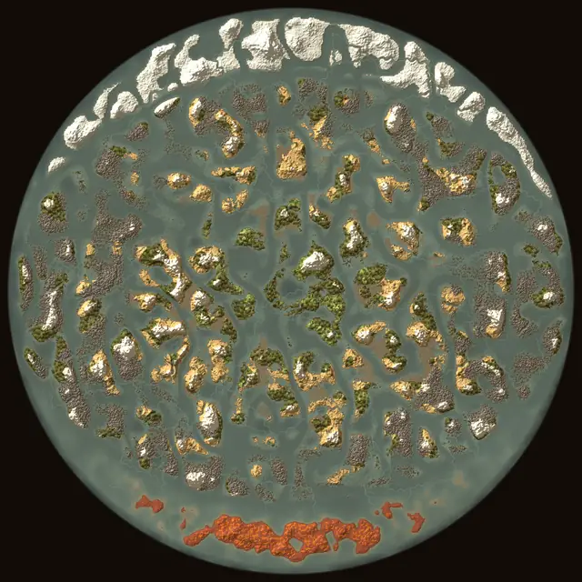 World map of Valheim seed Ekn0lLMYZl: biomes and coastlines