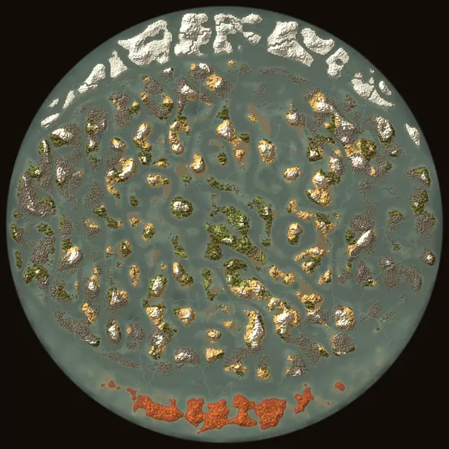 World map of Valheim seed F6uNDNkSJX: biomes and coastlines