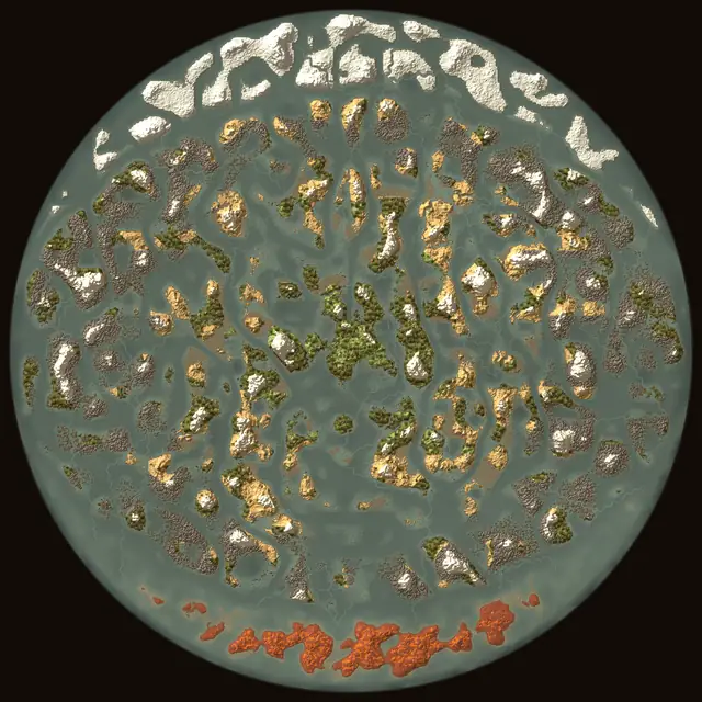 World map of Valheim seed FFeXeaTs5Y: biomes and coastlines
