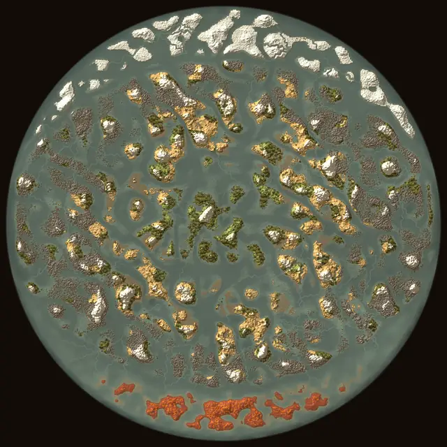 World map of Valheim seed H9kJ2RZ0he: biomes and coastlines