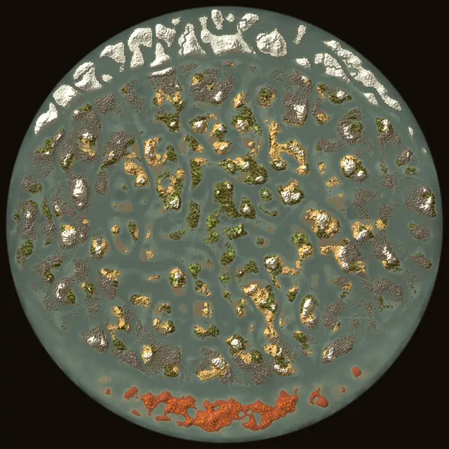 World map of Valheim seed JFtVr3z7Sj: biomes and coastlines