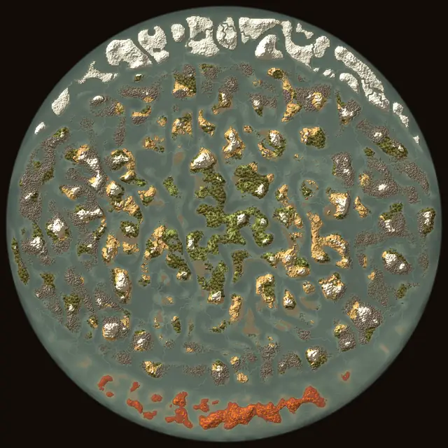 World map of Valheim seed LRLN7pwExG: biomes and coastlines