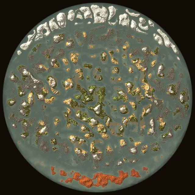 World map of Valheim seed RS3NxVX0tN: biomes and coastlines