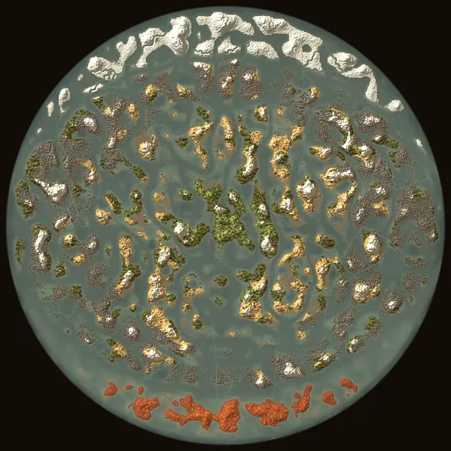 World map of Valheim seed VnjrZUtaGG: biomes and coastlines