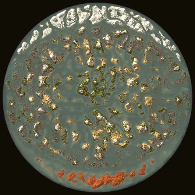 World map of Valheim seed dxB5s76wZq: biomes and coastlines