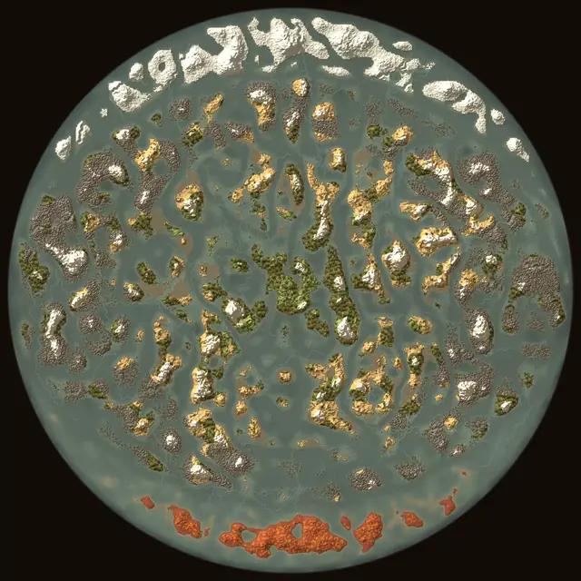 World map of Valheim seed lvaM78nWHp: biomes and coastlines