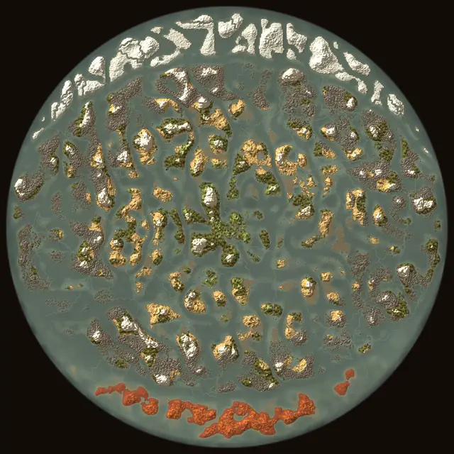 World map of Valheim seed wXPLvvzwRs: biomes and coastlines